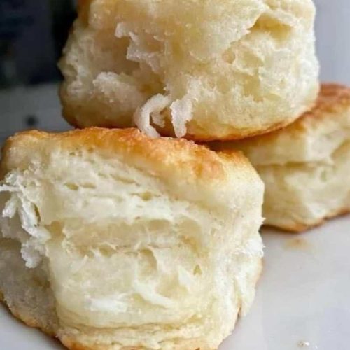 classic goodness of Butter Buttermilk Biscuits! Follow these simple steps for flaky biscuits with a golden brown exterior and a tender, buttery interior.