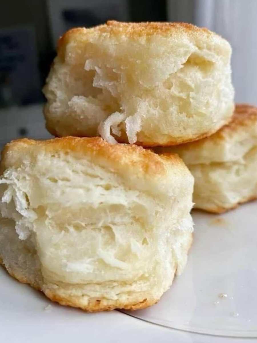 classic goodness of Butter Buttermilk Biscuits! Follow these simple steps for flaky biscuits with a golden brown exterior and a tender, buttery interior.