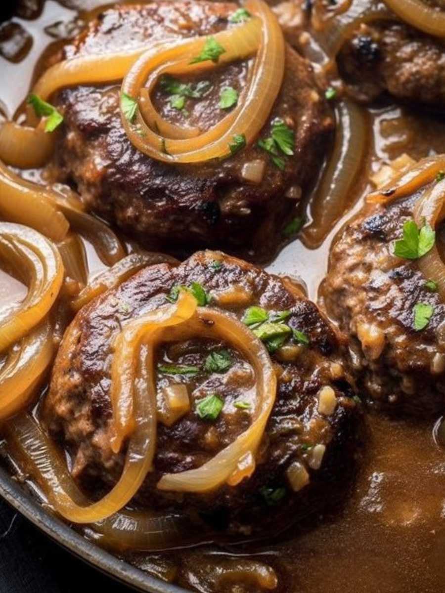 Easy Homemade Salisbury Steak Recipe